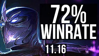 SHEN vs POPPY (TOP) | 72% winrate, 4/1/9 | EUW Grandmaster | v11.16