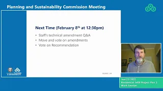 Planning and Sustainability Commission 1-25-2022