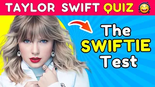 TAYLOR SWIFT Music Quiz Test 🎤| ⚠️Only for REAL Swifties 👩