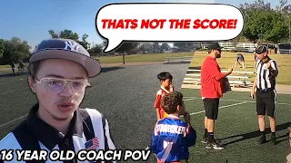 CAUGHT CHEATING IN THE CONFERENCE CHAMPIONSHIP! | POV 16 YEAR OLD COACH | BILLS VS CHIEFS REMATCH