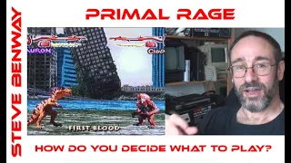 Primal Rage for Atari Jaguar CD / Choice paralysis and choosing a game