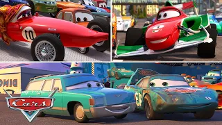 Racecars and Their Families! | Pixar Cars