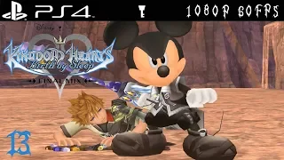 [PS4 1080p 60fps] Kingdom Hearts Birth by Sleep Walkthrough 13 Badlands & Radiant Garden (Ventus)