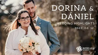 Dorina & Dániel - Az esküvő legszebb pillanatai (wedding highlights)