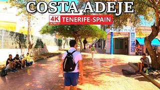 TENERIFE - COSTA ADEJE | Walk through various Places 🌞 4K Walk ● February 2024