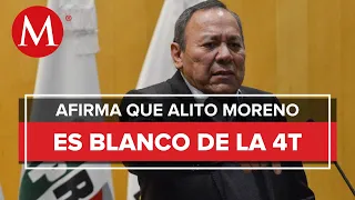 PRD critica supuesta persecución política contra Alejandro Moreno: "es un acto ruin"