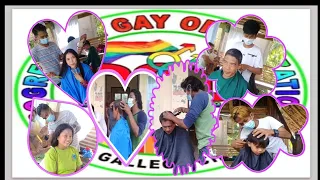Libreng Gupit Handog ng PROGRESSIVE GAY ORGANIZATION(De Gallego, Cam. Sur)-Brgy. Pinagdapian