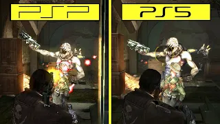 Resistance Retribution PSP vs PS5 Graphics Comparison