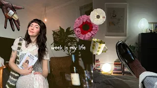 week in my life vlog: finals week, being a homebody, unboxing