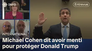 Michael Cohen témoigne au procès de Donald Trump | 24•60