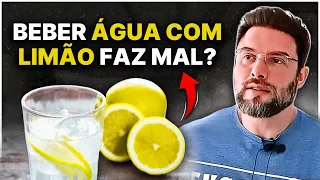 ÁGUA COM LIMÃO FAZ MAL PARA O ESTÔMAGO?