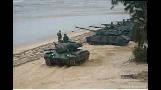 全國僅有的M41D戰車 | 金門國軍M41D戰車沙灘機動 | 金防部烈嶼守備大隊戰車連