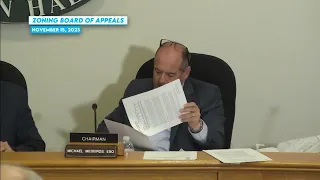 Zoning Board of Appeals Meeting November 15, 2023