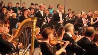 Orquesta de la BBC interpretando el Himno Nacional Argentino