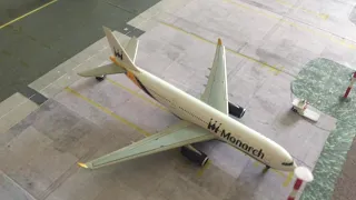 Manchester Airport update 1:400 scale model airport (6 months later)