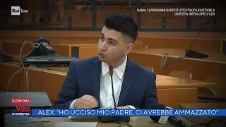 Alex: "Ho ucciso mio padre, ci avrebbe ammazzato" - La vita in diretta 09/11/2021