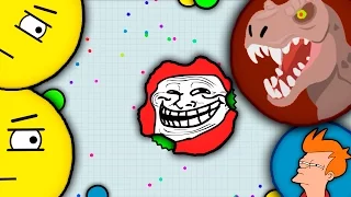 TROLLING PEOPLE IN AGARIO 2 (FUNNY MOMENTS) | AGAR.IO | АГАРИО