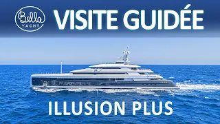 ILLUSION PLUS | 88M/288' Mega Yacht Pride à vendre - Visite Guidée Superyacht