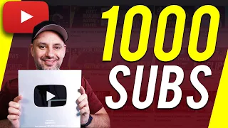 How to Get Your First 1000 Subscribers on YouTube