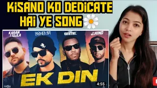 Ek din song  reaction|karan aujla and BOHEMIA new song reaction|reaction on karan aujla New song