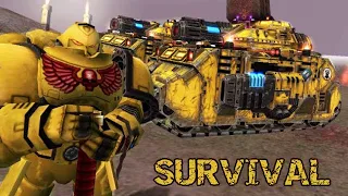 Unification Mod 2021 | Imperial Fists vs Emperor's Children! - Survival / Dawn of War: Soulstorm