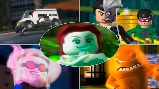 LEGO Batman The Videogame - The Riddler's Revenge All Villain Boss Fights