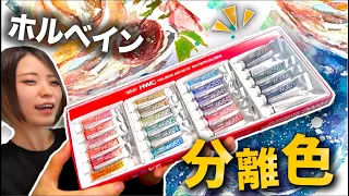 ついにきたああ！ホルベインの最強分離色を徹底レビュー🎨