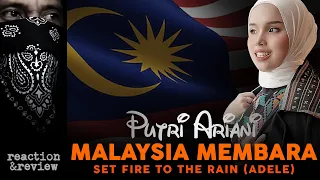 PUTRI ARIANI ON FIRE❗🔥 KONSER DI MALAYSIA - Set Fire to The Rain (Adele) reaction