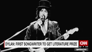 Dylan: First songwriter to win literature Nobel Prize