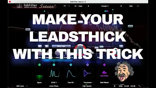Fabfilter Saturn 2 Trick to make solo  or leads sound thicker