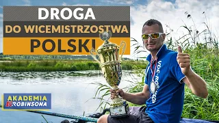 Droga do...🏆🏆  Paweł Wlazło wicemistrzem Polski w wędkarstwie spławikowym! AKADEMIAROBINSONA#44