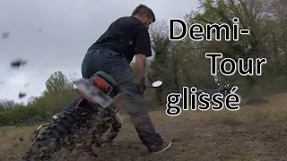 On se test au demi-tour glissé