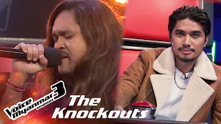 Htike Gyi: " ကိုယ့်ရဲ့ဘုရင်မ " | The Knockouts , Week 12 - The Voice Myanmar Season 3, 2020