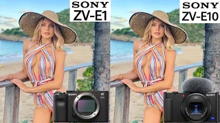 Sony ZV-E1 VS Sony ZV-E10 Camera Test Comparison