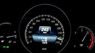 Mercedes-Benz C 350 CDI Acceleration 0 - 255 km/h