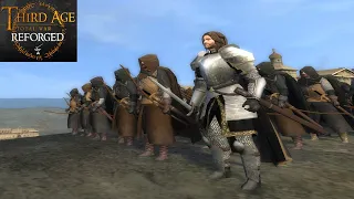 GONDORIAN DEFENCE OF THE BROWN LANDS (Siege Battle) - Third Age: Total War (Reforged)