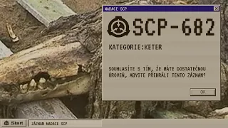 SCP-682 "Těžko zničitelný plaz" - Záznam Nadace SCP