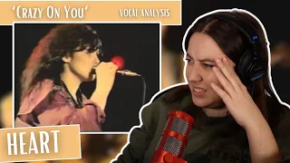 First Time Listening To HEART Crazy On You - Live 1977 | Vocal Coach Reaction (& Analysis)