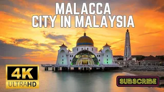 Amazing 4k Drone Footage of Malacca City in Malaysia