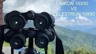 Nikon 16x50 Vs Celestron Upclose 10x50 Binoculars