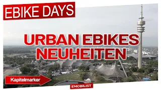 URBAN EBIKES Neuheiten auf den EBIKE DAYS 2023