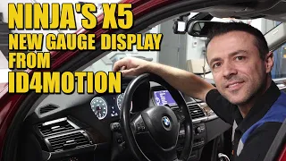 CAR NINJA! Ninja's X5 gauge display ID4MOTION