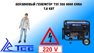 Бензогенератор tss sgg 8000 EHNA 220В