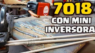 🤔Se Puede SOLDAR 7018 Con MINI INVERSORA? 👨🏼‍🏭