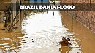 BRAZIL BAHIA FLOODS: Extreme weather forces thousands to evacuate