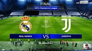 PES 2020 | UEFA Champions League Final UCL | Real Madrid vs Juventus Comeback | Ronaldo vs Hazard