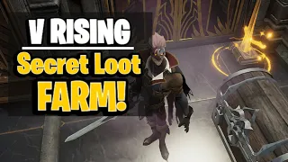 OP LOOT FARM! Secret Location | V Rising