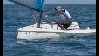 Melges 14 at the World Sailing Sea Trials for the Paris 2024 Games