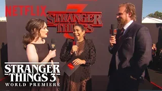 Winona Ryder & David Harbour | Stranger Things 3 Premiere | Netflix