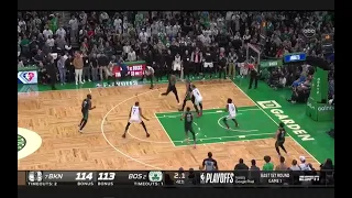 JAYSON TATUM HITS GAME WINNING BUZZER BEATER TO WIN GAME 1 FOR THE CELTICS